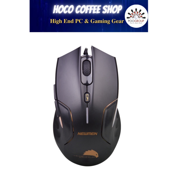 Chuột gaming Newmen G8 Plus – Đại Bàng chuột kinh điển, huyền thoại kèm đèn LED - Hàng Chính Hãng
