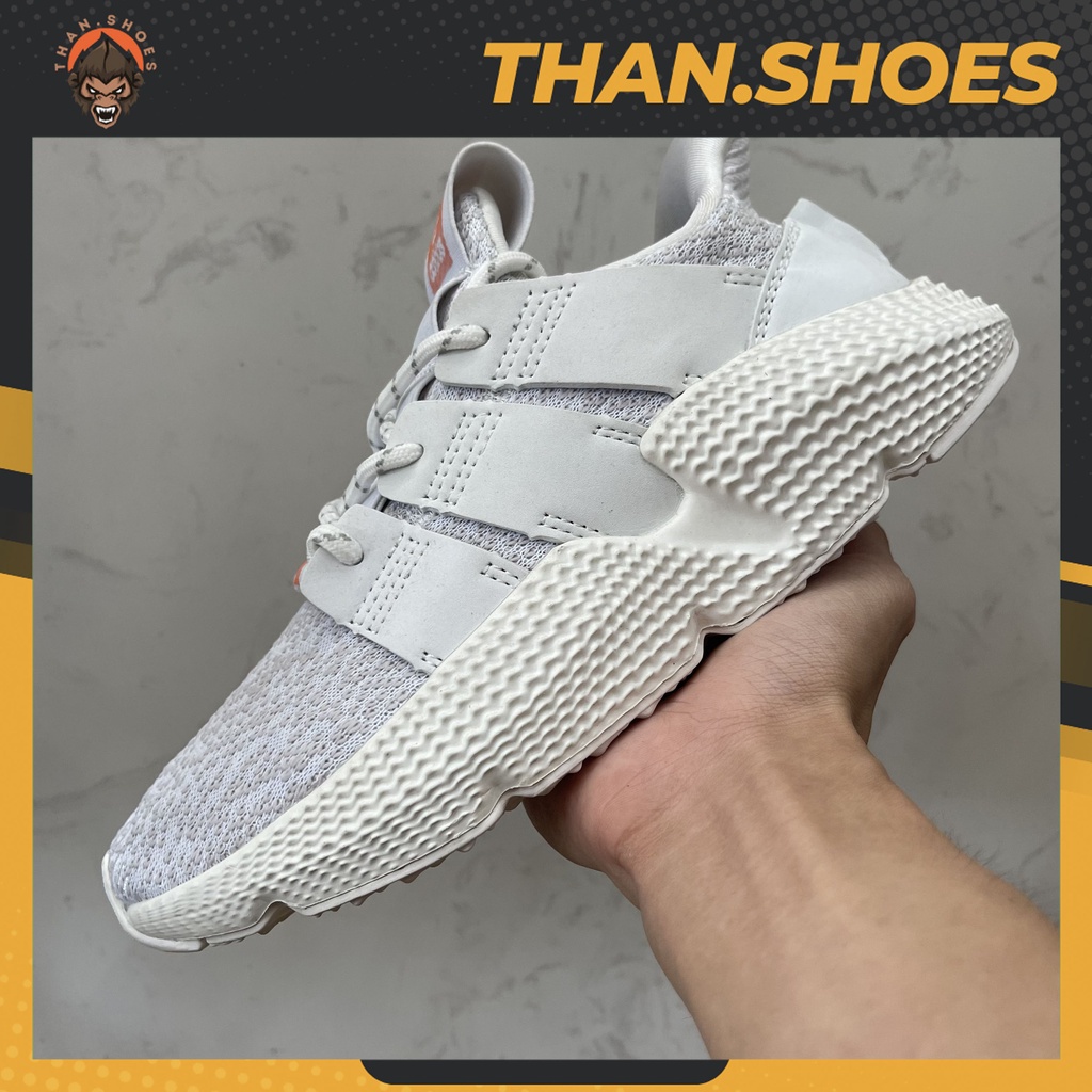 Giày Prophere White Grey, Prophere Trắng - Than.Shoes