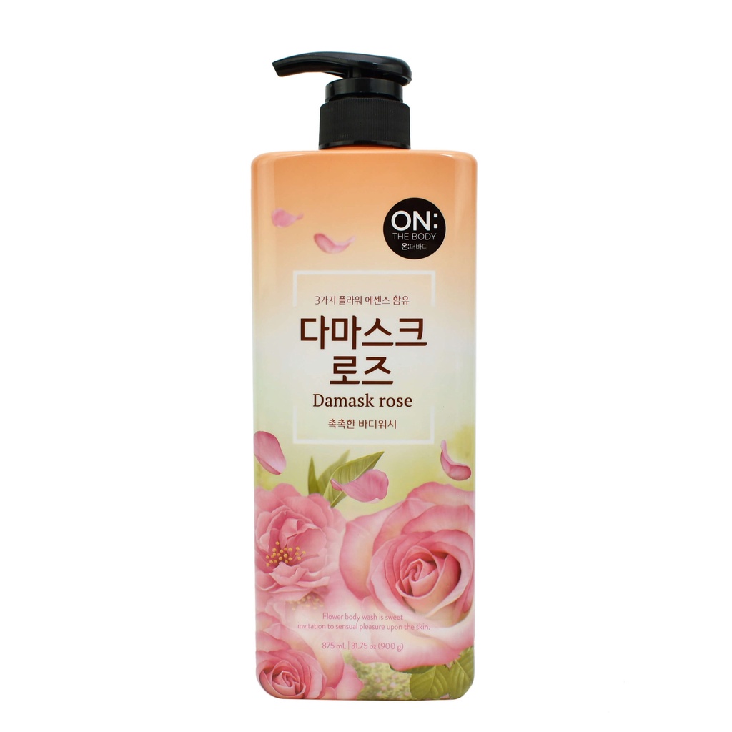 Sữa tắm dưỡng trắng da hương nước hoa On The Body 900ml