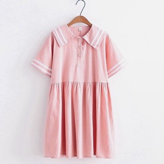 Đầm babydoll thuỷ thủ đáng yêu