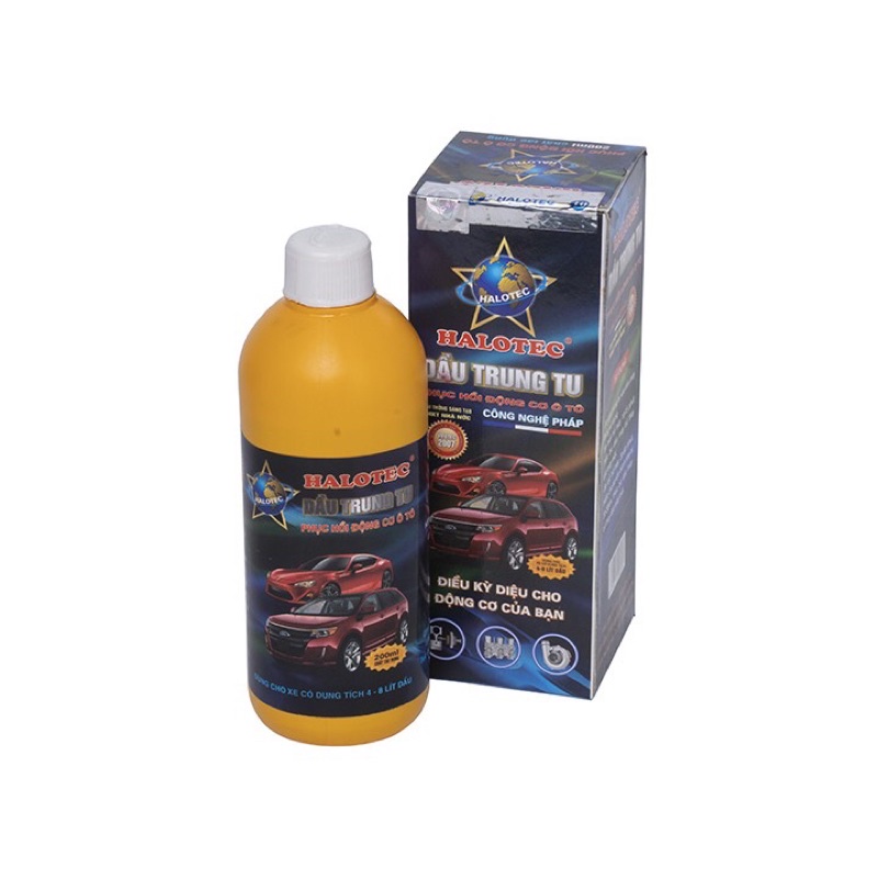Halotec (xe con 200ml) Dầu Trung Tu Động Cơ