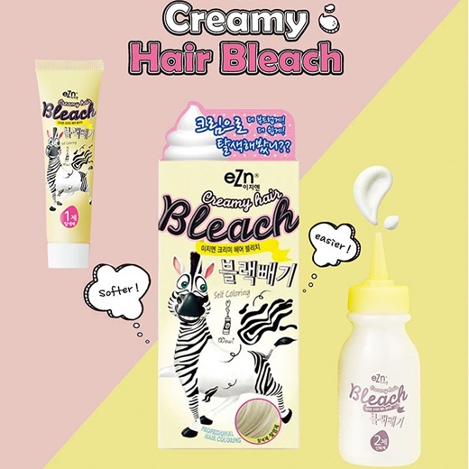 Thuốc Tẩy Tóc EZn Creamy Hair Bleach 90gr