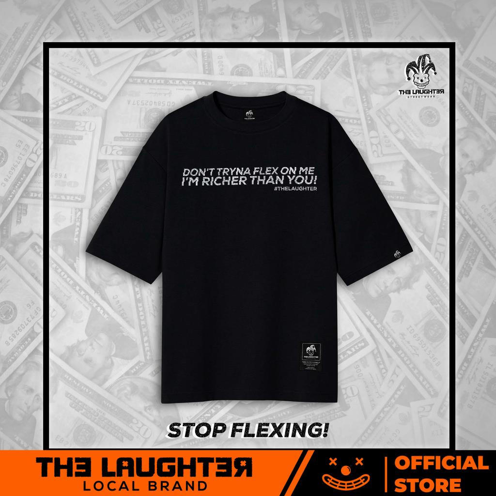 Local brand The Laughter - NO FLEX GLITTER Tee - Áo Phông 100% Cotton