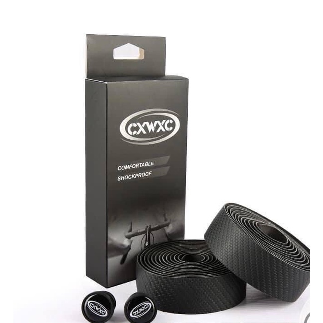 Dây Quấn Tay Lái Xe Đạp Đua Chính Hãng CXWXC CW 091 | Vân Carbon 3D