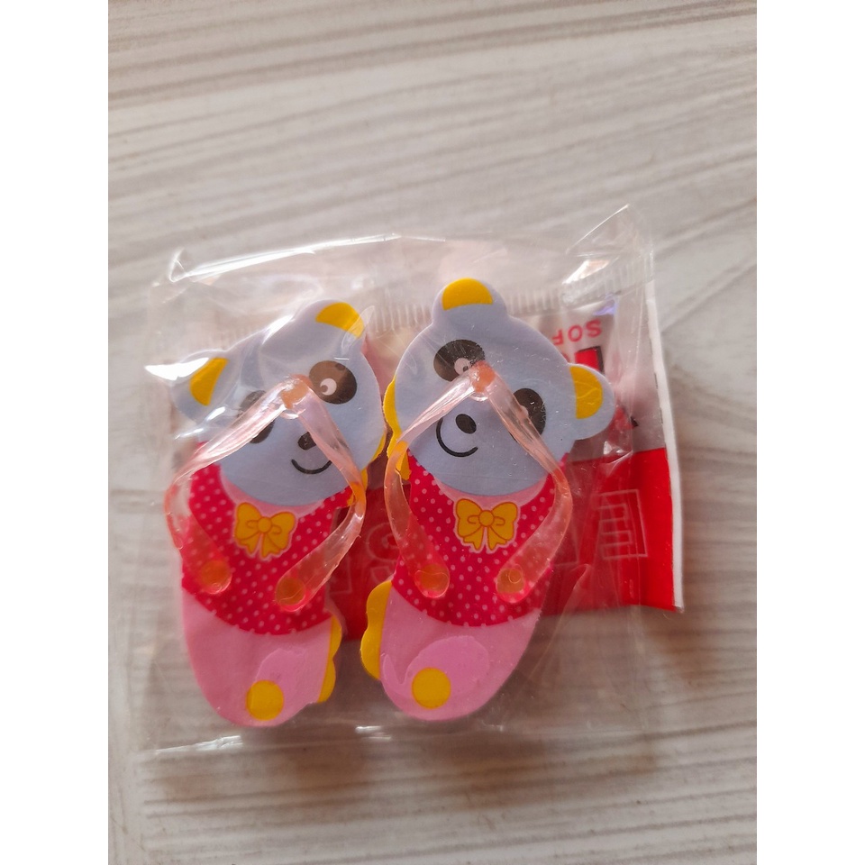 Gôm tẩy hình đôi dép