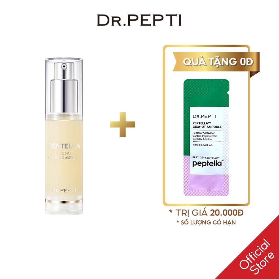 Tinh chất dưỡng trắng Dr Pepti Centella Dark Spot Solution Ampoule 30ml