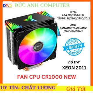 HỖ TRỢ SK 2011, Tản Nhiệt Khí, Tản Nhiệt CPU Jonsbo CR1000 NEW- Hỗ Trợ 1200/1700 xeon 2011 - Tặng kèm keo tản nhiệt