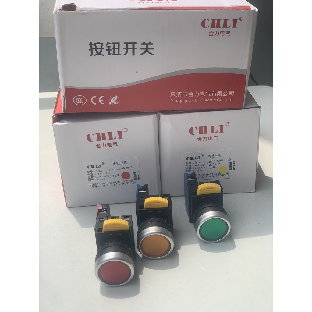 Nút Nhấn Không Đèn