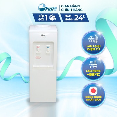 Cây nước nóng lạnh nhập khẩu FujiE WD1105E máy làm nước nóng lạnh mini - Bảo hành 24 tháng