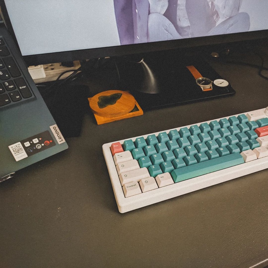 Kit Bàn phím cơ Custom - GMK67 Gasket Mount Mạch Xuôi RGB Hotswap