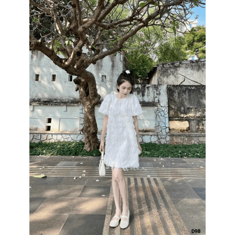 XINH ĐẸP LUNG LINH - ĐẦM XÔ LÔNG KIỂU DÁNG ĐỘC ĐÁO XINH XẮN THU HÚT MỌI ÁNH NHÌN - CN SHOP YOYO STYLE
