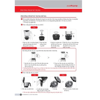 MÁY XAY EVERHOME GLASTEN BLENDER EV-GB6000