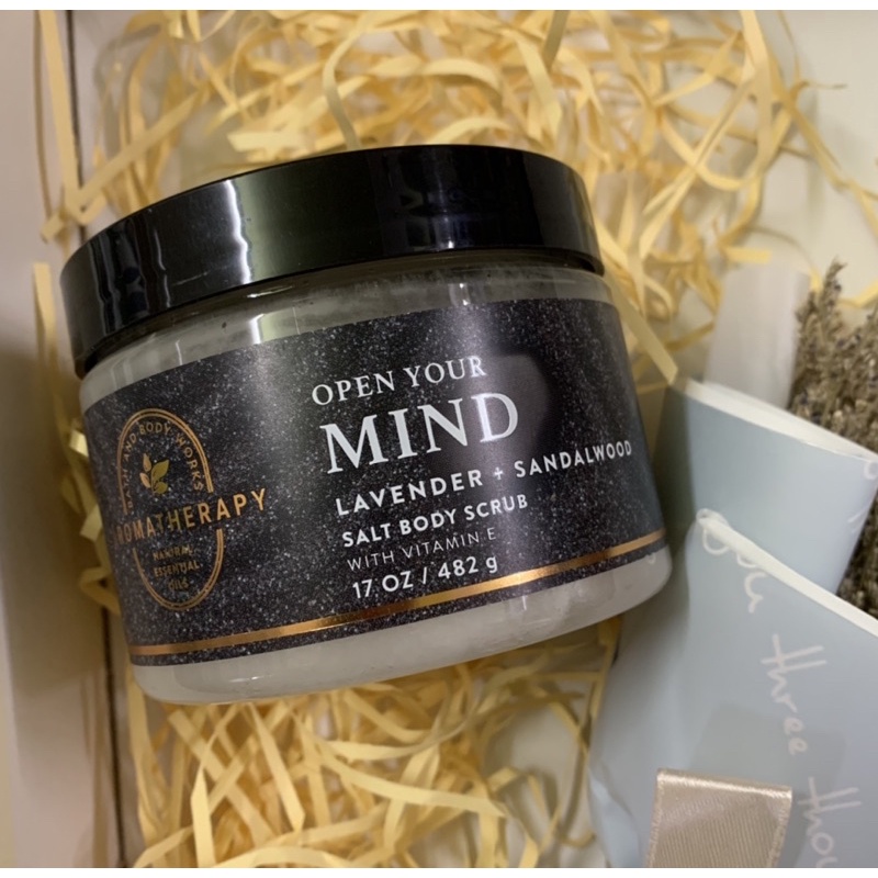 Tẩy Tế Bào Chết Bath & Body Works AROMATHERAPY Sea Salt Body Scrub - Mỹ