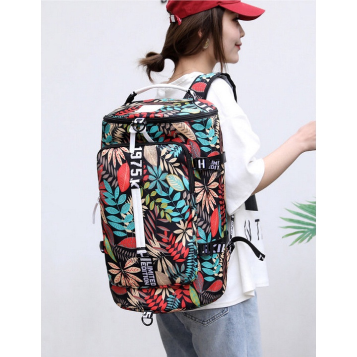 Balo đeo chéo Floral 1975K dung lượng lớn - Home and Garden