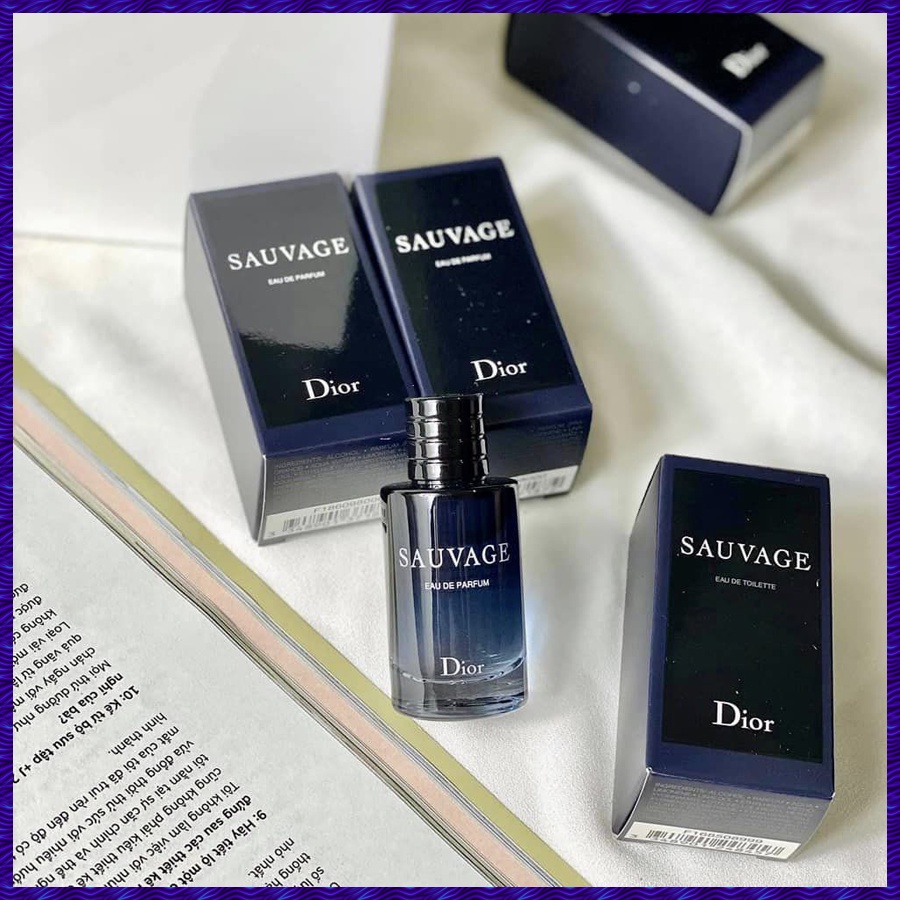 Set Nước Hoa Sephora Beauty Insider: Nước Hoa Nam Dior Sauvage EDP 10ml + Nước Hoa Nữ Miss Dior EDP 5ml