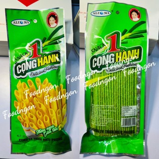 Snack một cọng hành siêu cay, siêu ngon, trở về tuổi thơ