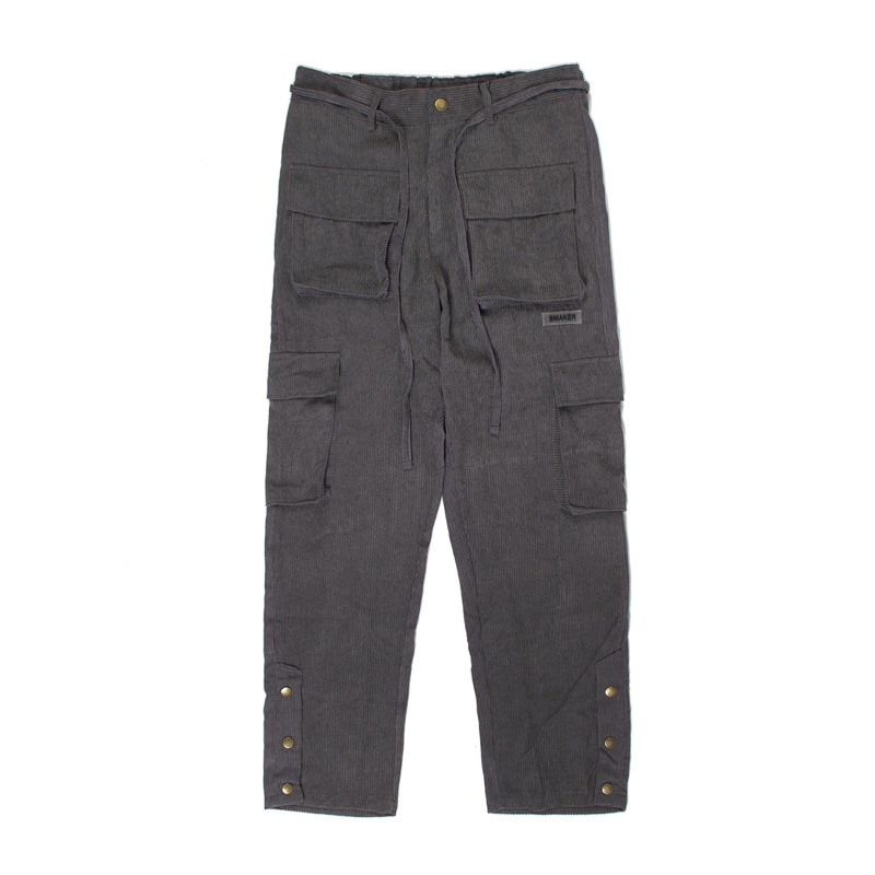 Quần dài nhung tăm (XÁM) CHẤT LIỆU NHUNG TĂM PHONG CÁCH UNISEX