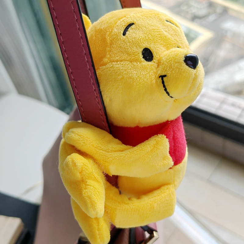 Thú Nhồi Bông Hình Gấu / Voi / Xe Máy Điện Khóa Dán Trang Trí Dễ Thương