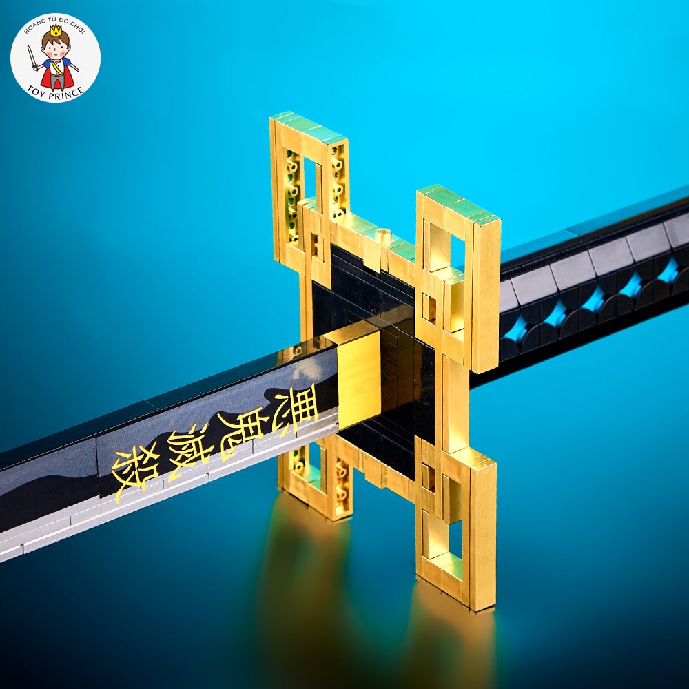 ĐỒ CHƠI LẮP RÁP MÔ HÌNH KIẾM HÀ TRỤ TOKITOU MUICHIROU TRONG KIMETSU NO YAIBA ANIME DK1515 VỚI 771PCS