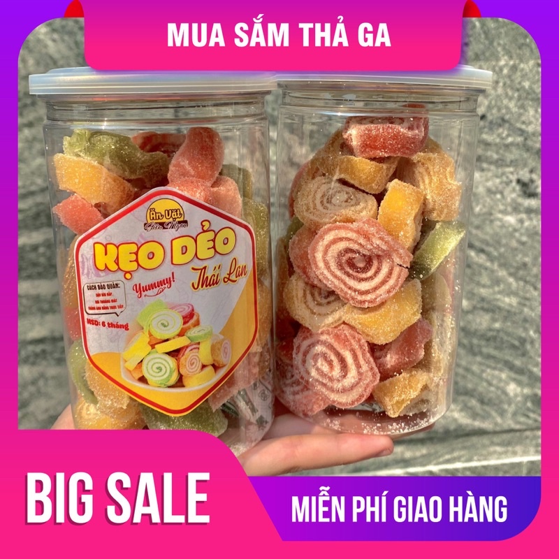 Kẹo Dẻo Xoắn Thái Lan 350gr