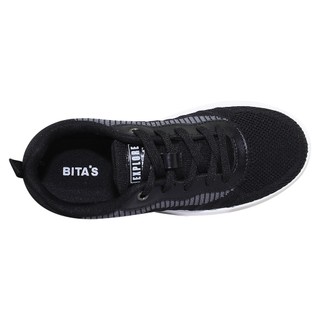 Giày thể thao nam Bita's GVM.76 (Đen + Xám đậm + Xám lợt)