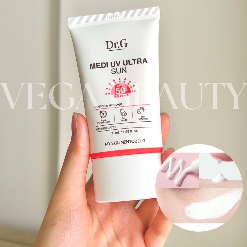 Kem chống nắng Dr.G Green Mild Up Sun+ 50ml , Brightening Up Sun+ 50ml , Medi UV Sun+ 50ml , Nice Birdie