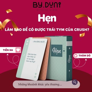 Bộ bài HẸN dành cho cặp đôi couple cặp bạn thân tìm hiểu thấu hiểu tình yêu dễ dàng gắn bó nhau hơn BY.DUNI
