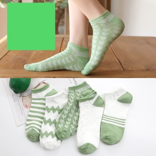Vớ thông xanh lá set 5 đôi