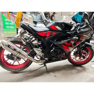Pô yoshimura R77 bạc
