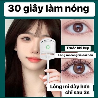 Máy uốn mi cong bằng điện cao cấp,uốn cong lông mi tự nhiên, giữ nếp lâu dài bằng nhiệt,có cổng sạc usb