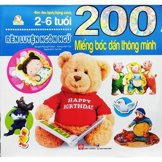 Sách (Lẻ)-  200 miếng bóc dán thông minh