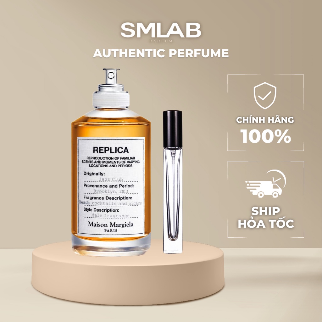 Nước hoa unisex Replica JAZZ CLUB dung tích 10ml ⚡100% HÀNG CHÍNH HÃNG⚡