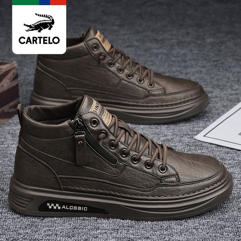 Giày Thể Thao Cổ Cao Chống Trượt Chống Thấm Nước Cho Nam