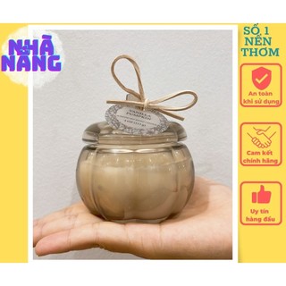 Nến thơm trái bí xuất khẩu hương Vanilla Pumpkin