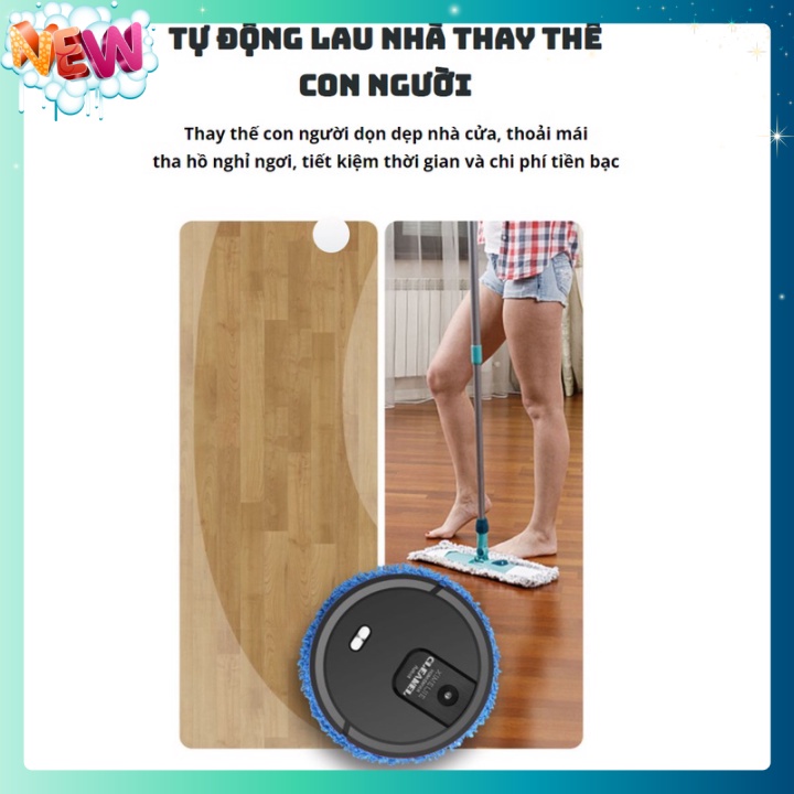 Robot Lau Nhà Tự Động Chăm Sóc Nhà Thông Minh Cho Mọi Gia Đình