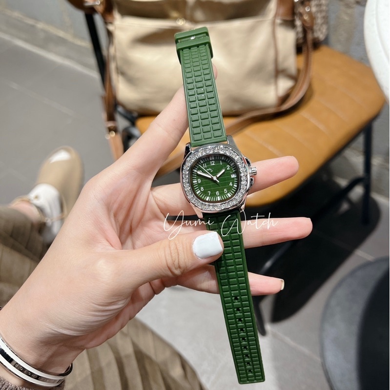 Đồng Hồ Nữ PT Dây Cao Su Non