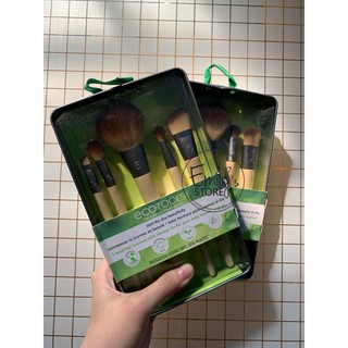 Bộ 5 cọ mặt của Ecotools - Start The Day Beautifully