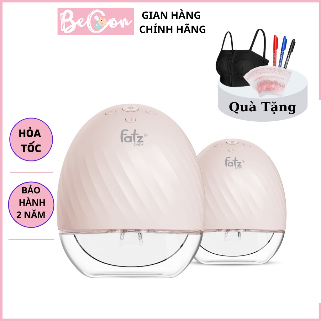 Máy hút sữa điện rảnh tay không dây Fatzbaby Freemax 4 FB1276RH, 1 cái