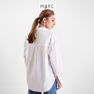 Áo sơ mi nữ MARC FASHION basic oversize CBHH112221