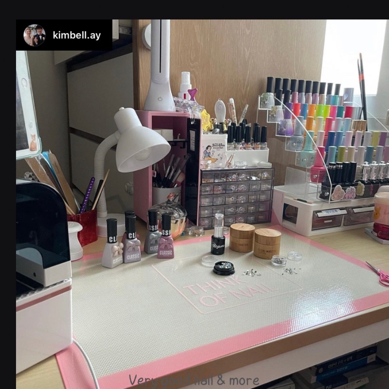 Think of nail - Gelly Pallete Thảm gelly lót bàn nails