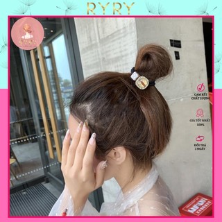 Dây Cột Tóc Xinh Xắn Ngọc Thạch Cho Nữ