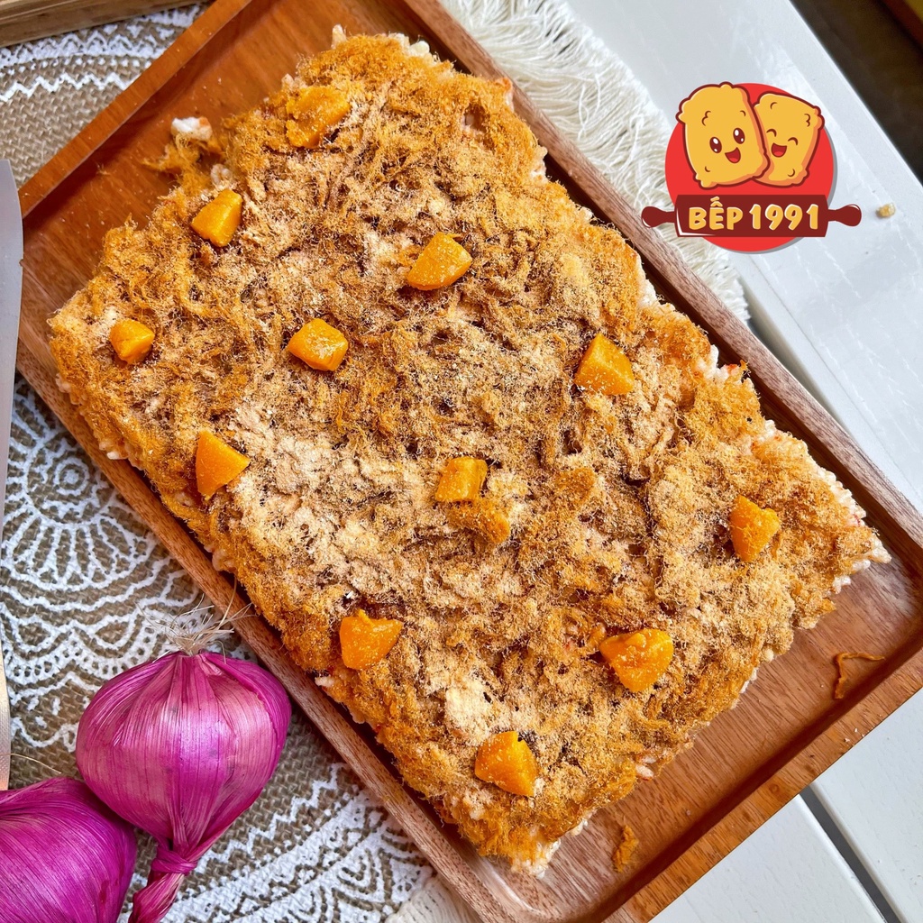 CƠM CHÁY CHÀ BÔNG PHÔ MAI TRỨNG MUỐI BẾP 1991