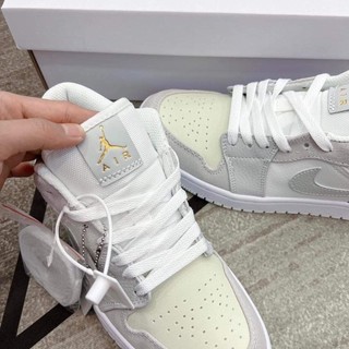 Giày jordan low paris,giày jd 1 cổ thấp xám xanh full box