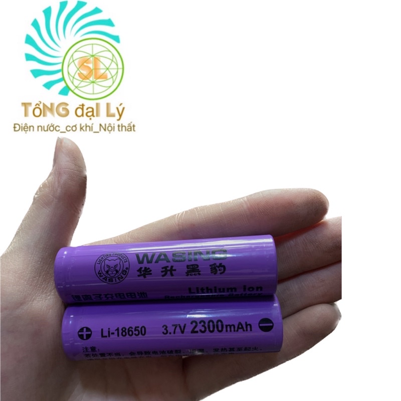 PIN 18650 PIN SẠC 3.7  WASHINGS, Pin sạc 3.7V, Pin Washing