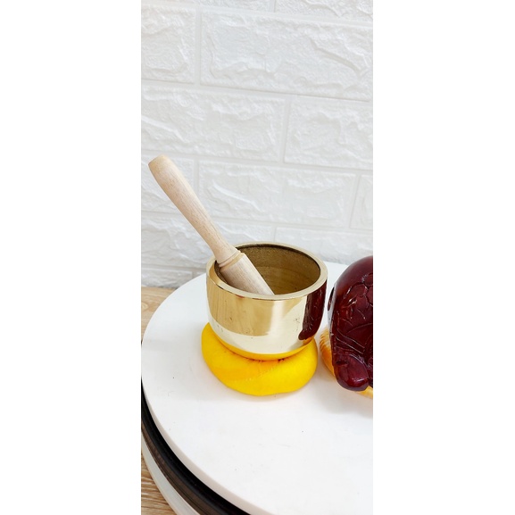 Bộ Chuông Mõ 3.5 inch Tụng Kinh Tại Nhà