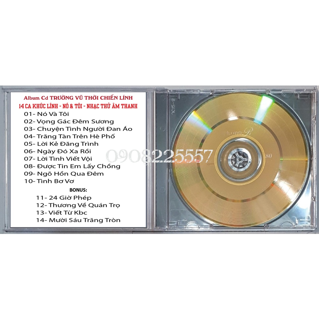 CD Trường Vũ NÓ VÀ TÔI 14 Bài Hát MP3 LOSSLESS WAV