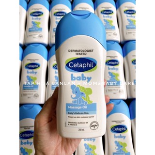 DẦU MASSAGE CHO CON CETAPHIL BABY MASSAGE OIL 200ML - HÀNG ÚC 🇦🇺🇦🇺