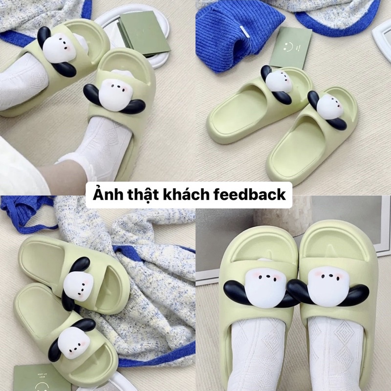 Dép gấu cute, dép đi trong nhà gấu nổi đáng yêu M29