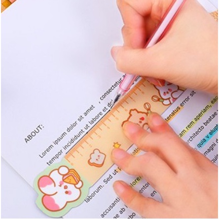 Thước Kẻ Nhựa Dẻo Hình Cute - 15cm