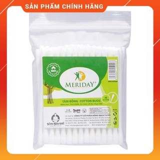 Tăm Bông Meriday Bông Bạch Tuyết chính hãng